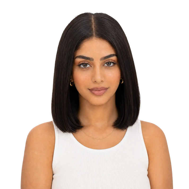 Christina: Short Straight Wig with 5x5 Closure – Perfect Volume, Seamless Fit