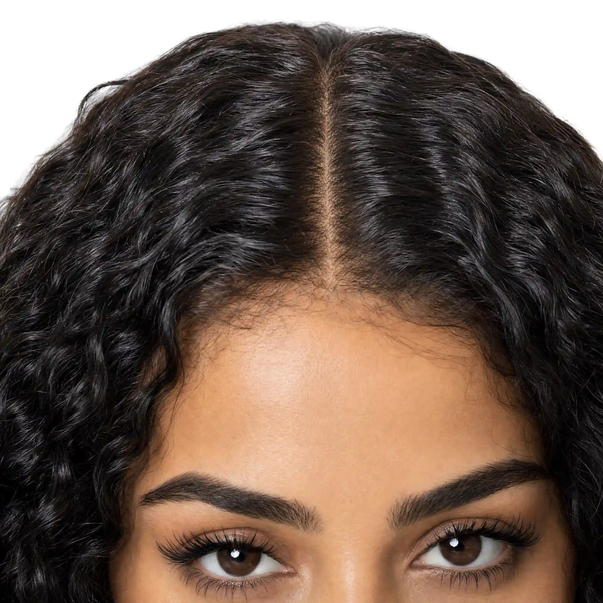 Mira: Lace Front Curly Wig – 100% Remy Hair, Realistic Look