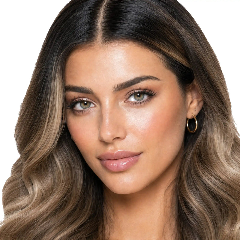 Zara: Glueless Ombre Swiss Lace Wig – 100% Remy Hair, Maximum Glam
