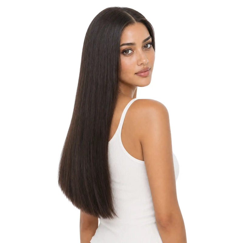 Clara: U Part Brazilian Hair Wig – 100% Remy Hair, Quick Application