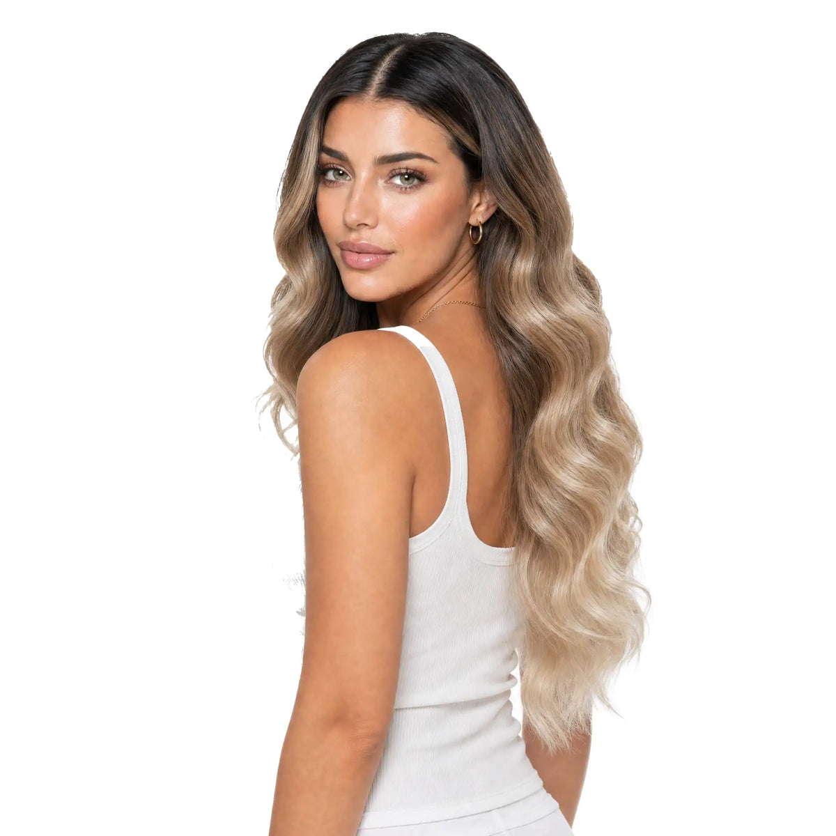 Zara: Glueless Ombre Swiss Lace Wig – 100% Remy Hair, Maximum Glam
