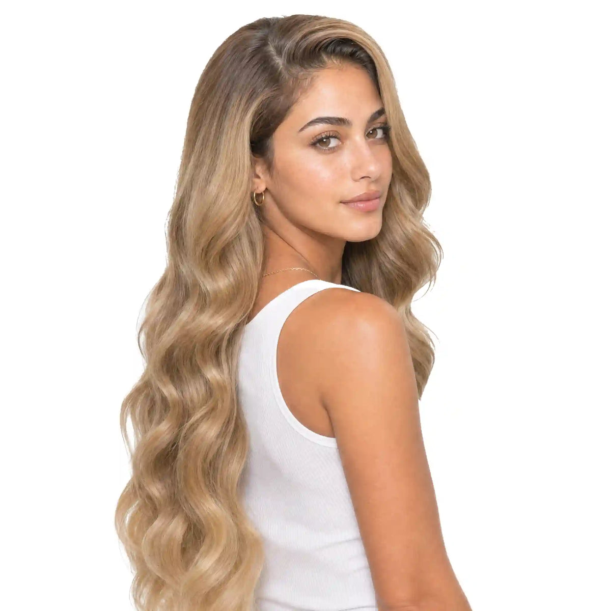 Maria: Swiss Lace Blonde Body Wave Wig – 100% Remy Hair for Lasting Elegance
