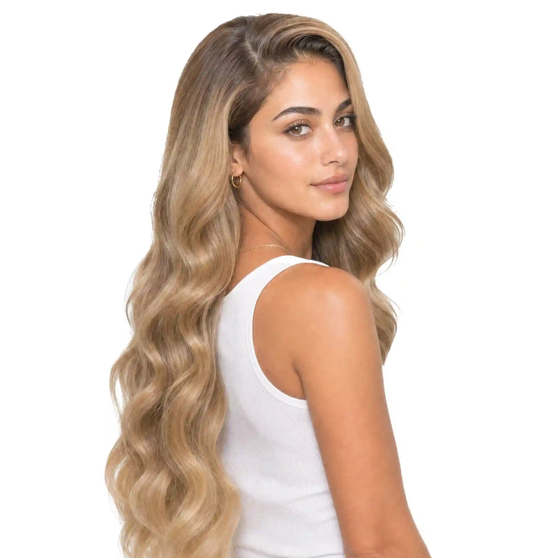 Maria: Swiss Lace Blonde Body Wave Wig – 100% Remy Hair for Lasting Elegance