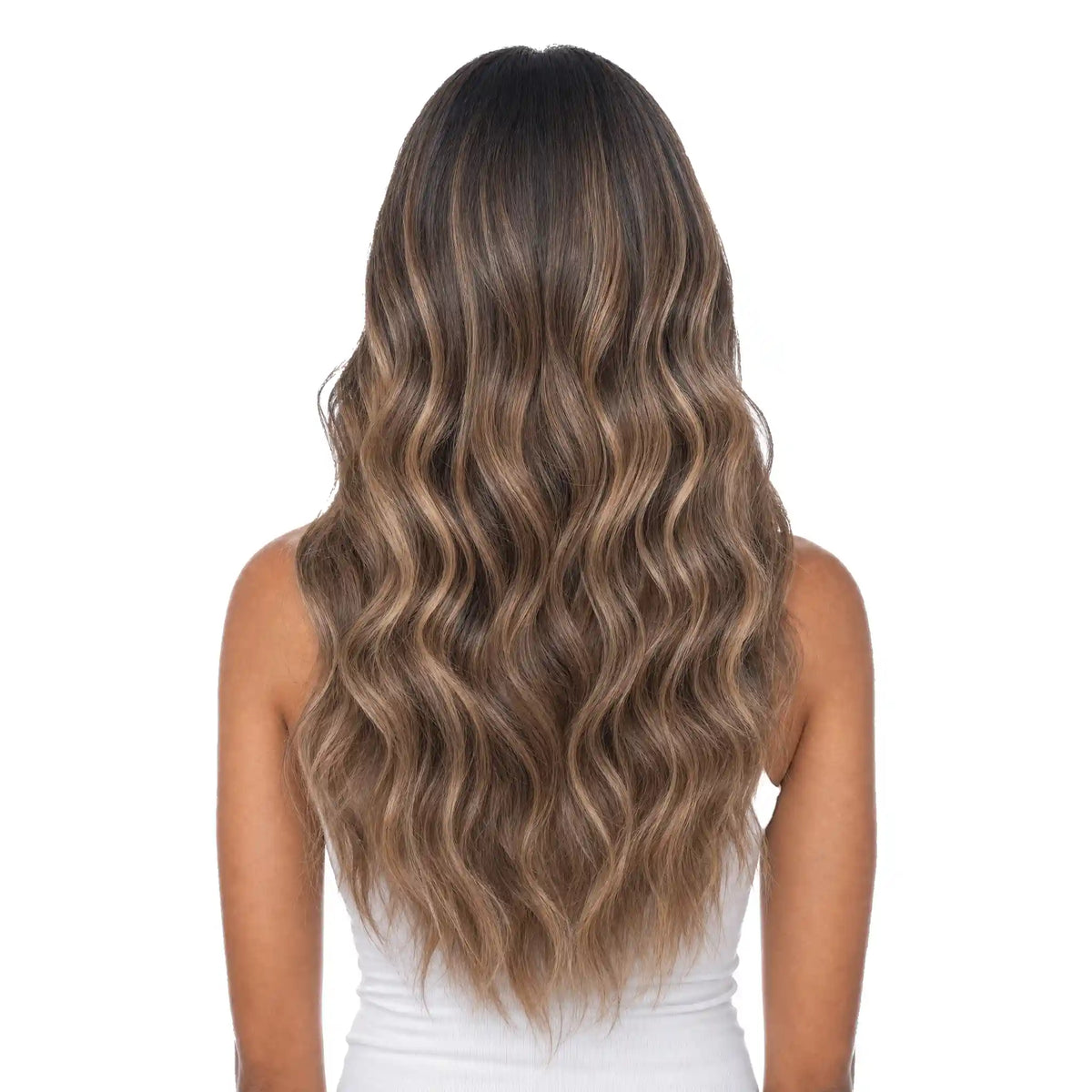 Sewar: Ombre Mongolian Wig with Swiss Lace – 100% Remy Hair, Unmatched Comfort
