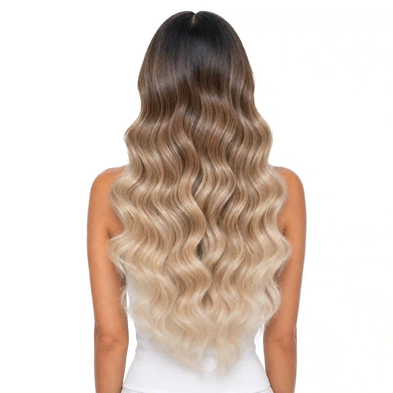Zara: Glueless Ombre Swiss Lace Wig – 100% Remy Hair, Maximum Glam