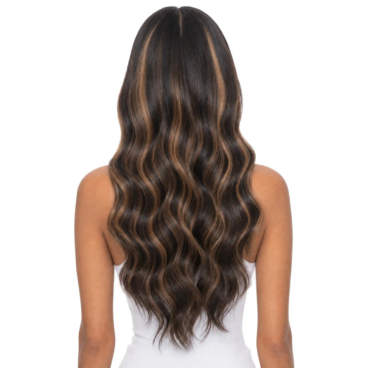 Jana: 100% Remy Body Wave Wig with Swiss Lace – Highlighted Elegance