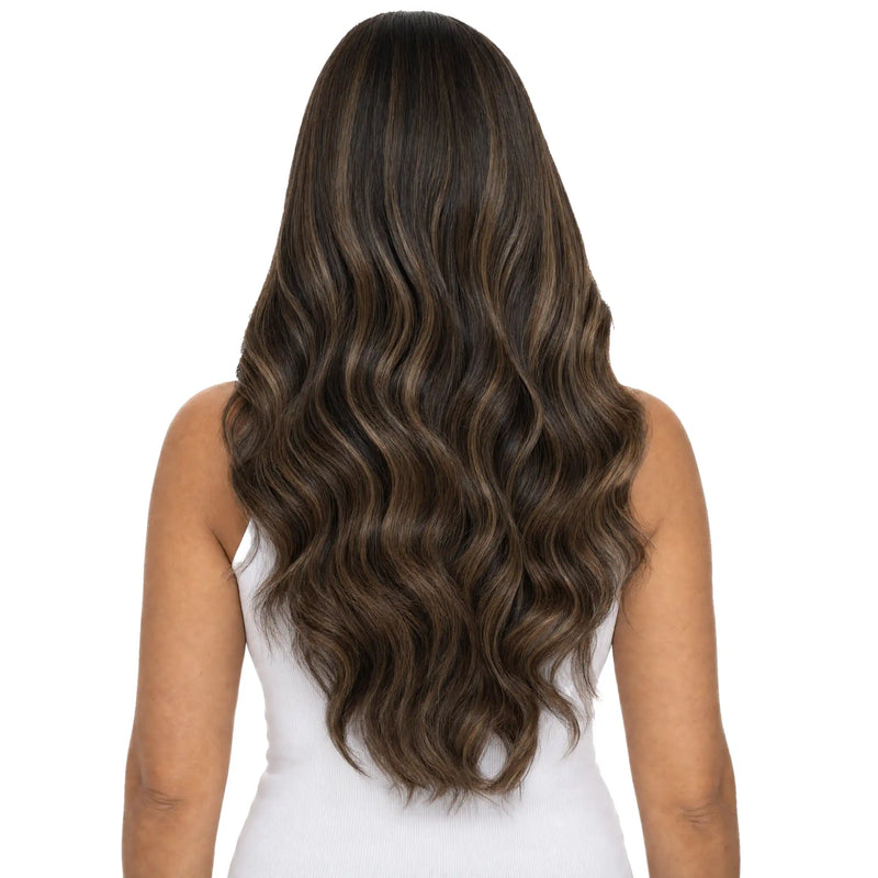 Rima: Premium Glueless Mongolian Hair Wig – 100% Remy Highlights with Swiss Lace