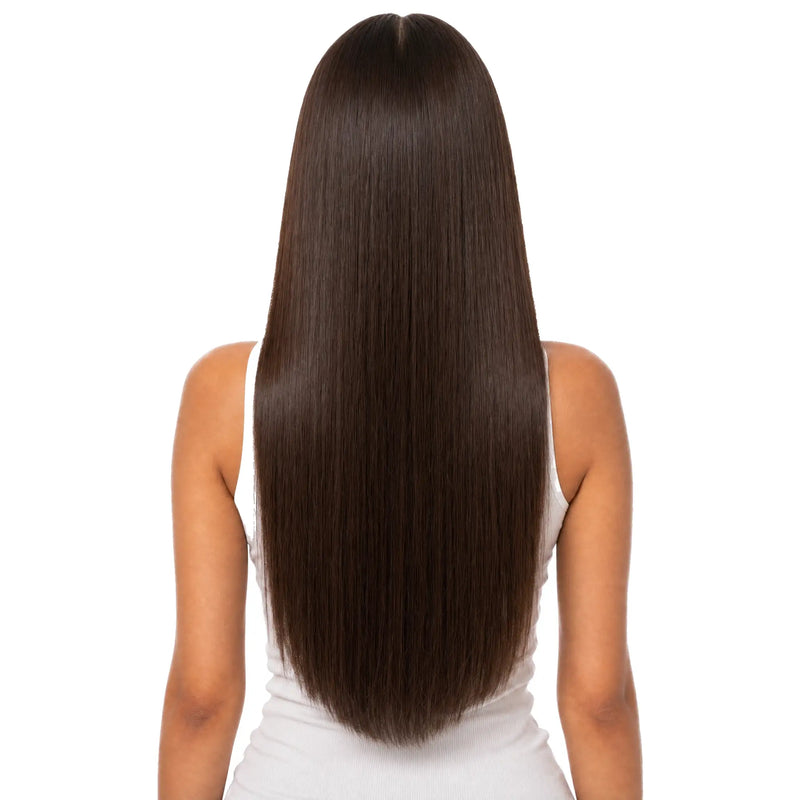 Sama: Swiss Lace Straight Wig – 100% Remy Hair, Effortlessly Natural