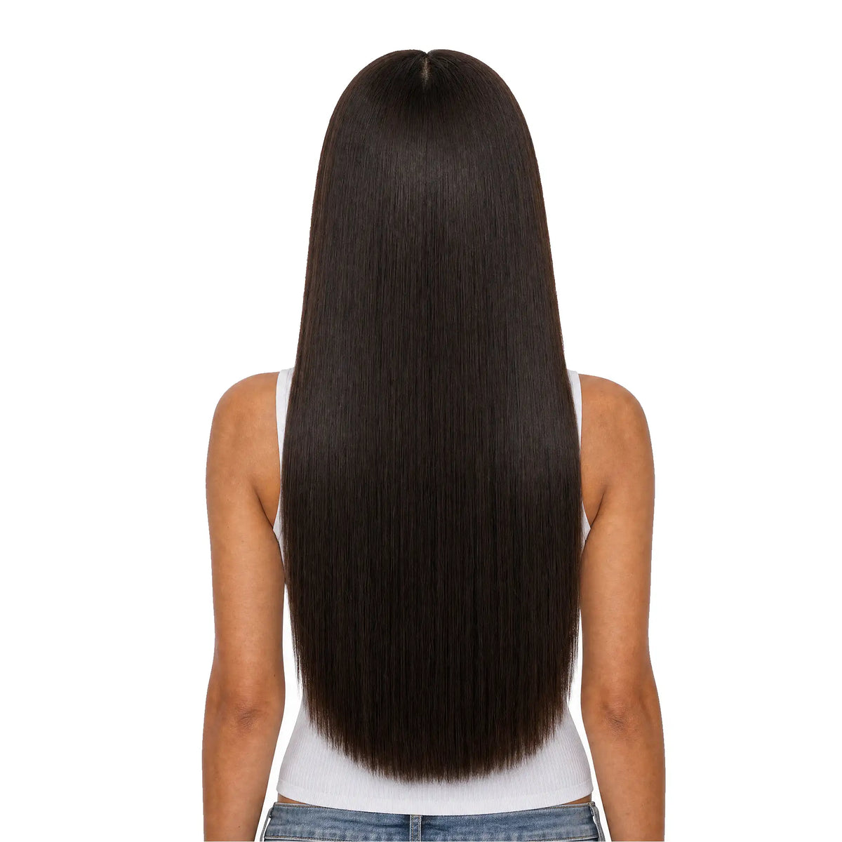 Straight Wig 'Lamees': 100% European Hair with Lace Front
