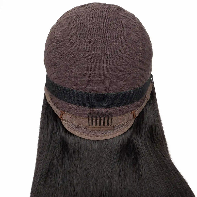 Yasmina: Silk Base Wig – 100% Remy Human Hair for Seamless Style