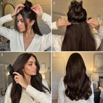 9-Piece Clip-In Extensions: Fuller, Longer Hair in Minutes 