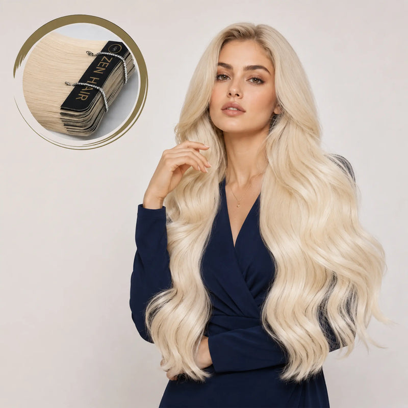 Luxury Plus Tape-In Extensions: Effortless Length, Seamless Beauty