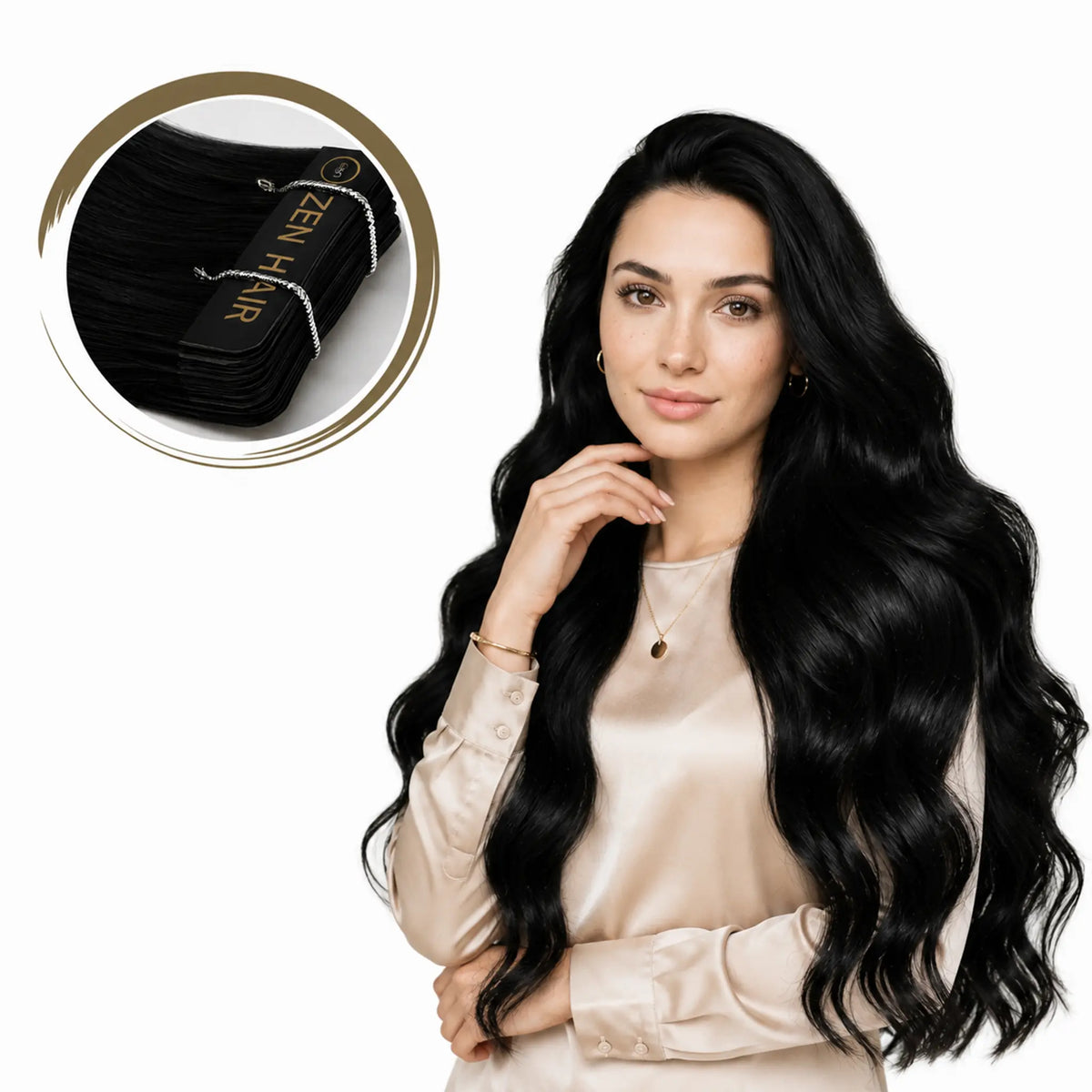 Luxury Plus Tape-In Extensions: Effortless Length, Seamless Beauty