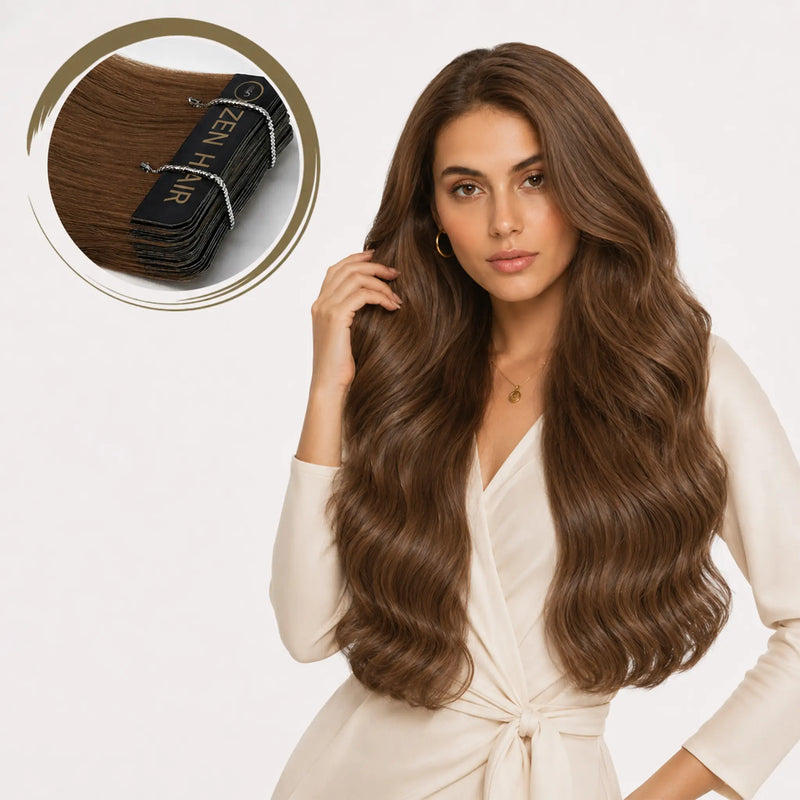 Luxury Plus Tape-In Extensions: Effortless Length, Seamless Beauty