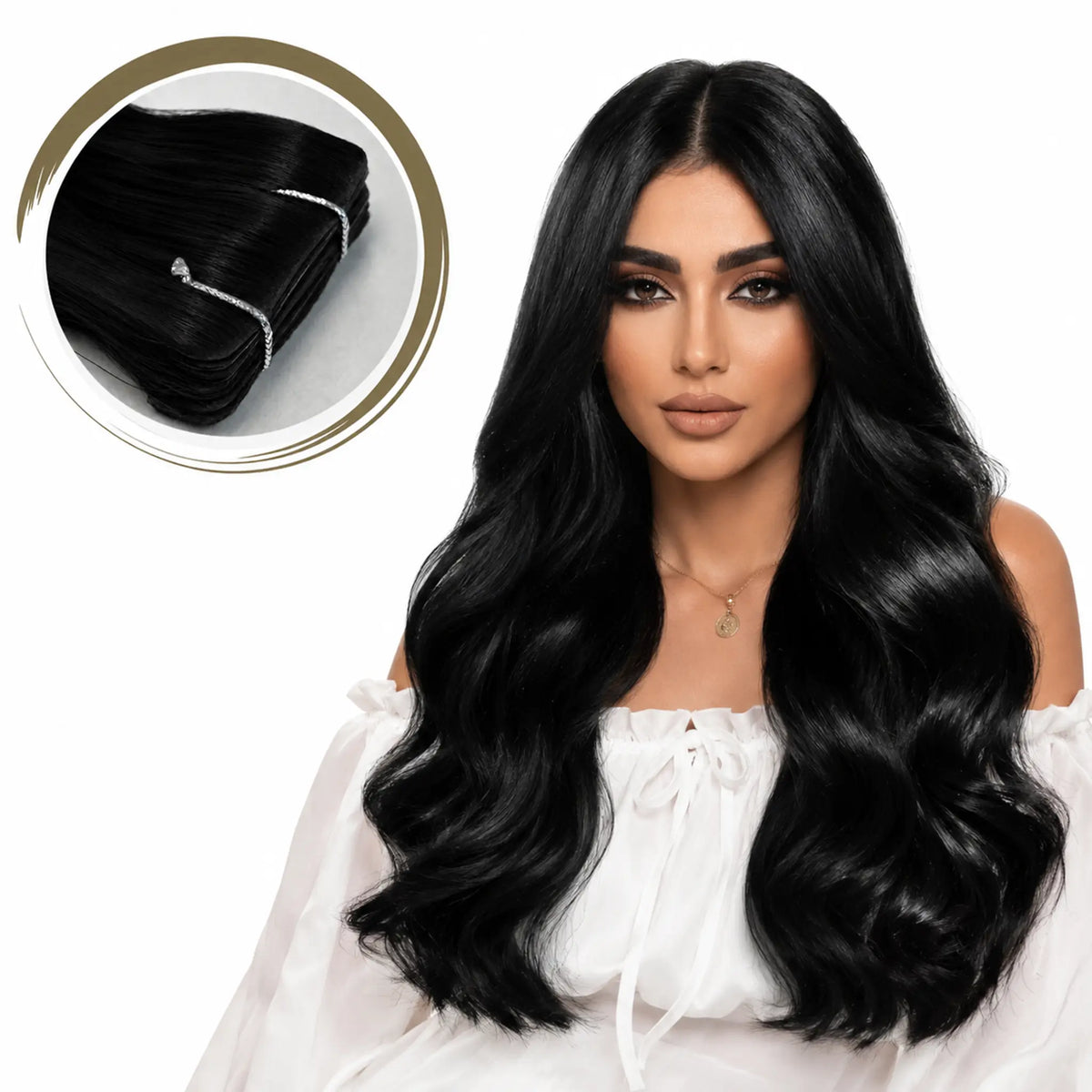 Luxury Plus Invisible Tape-In Extensions: Effortless Glam.