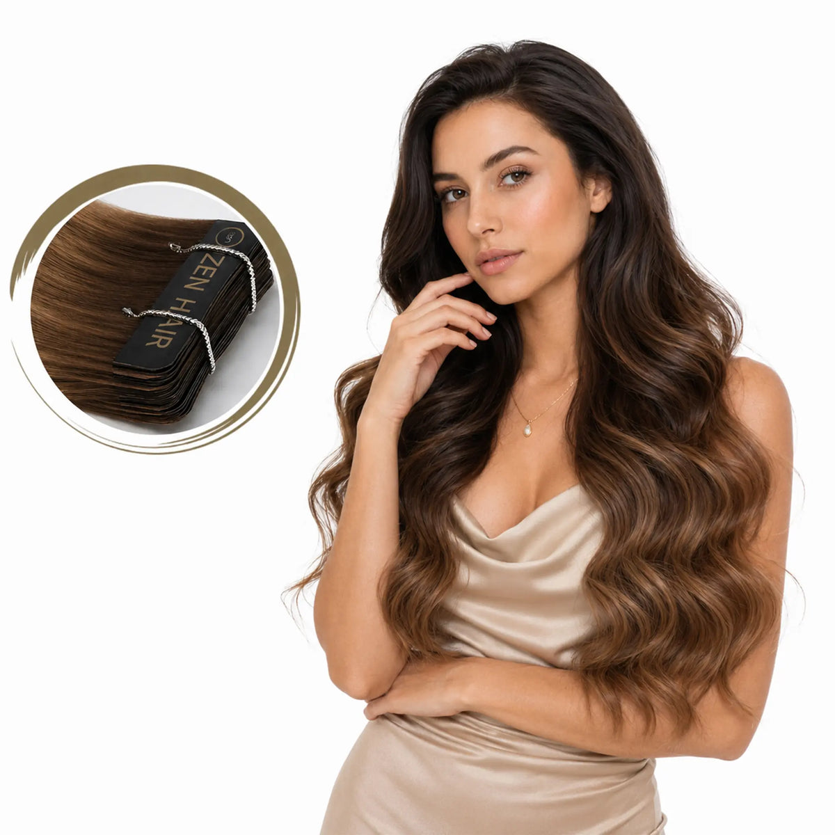 Luxury Plus Tape-In Extensions: Effortless Length, Seamless Beauty