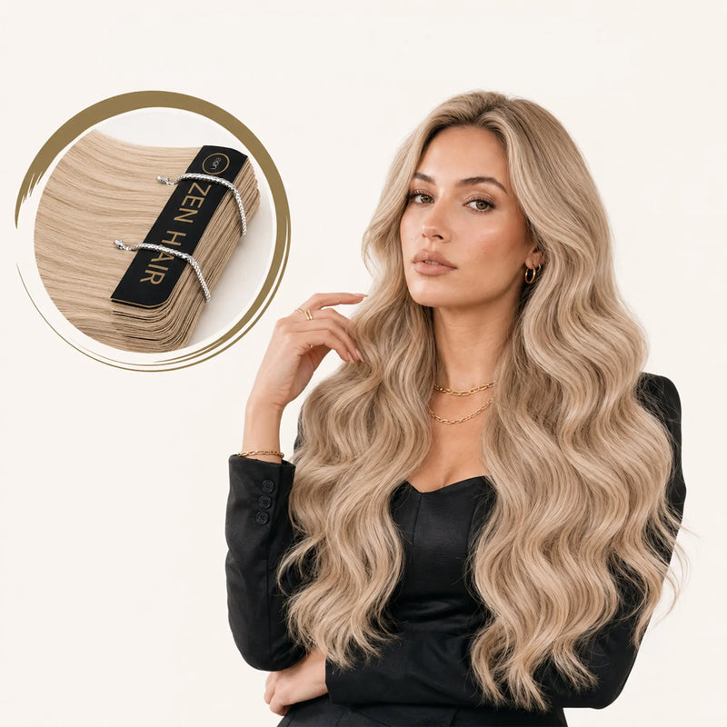 Luxury Plus Tape-In Extensions: Effortless Length, Seamless Beauty
