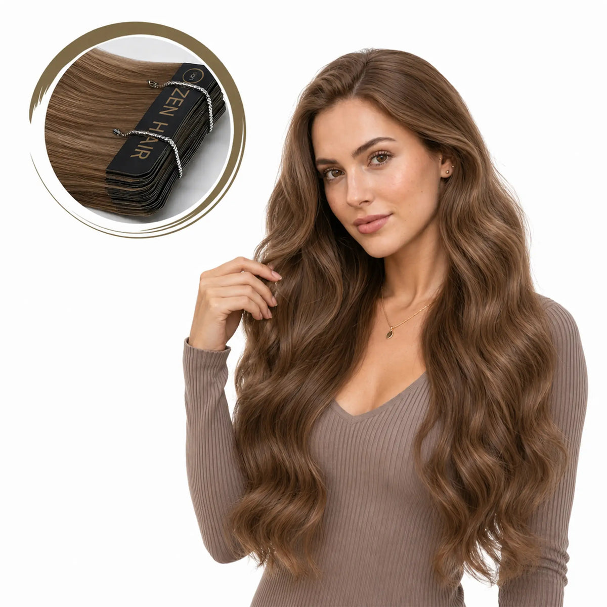 Luxury Plus Tape-In Extensions: Effortless Length, Seamless Beauty