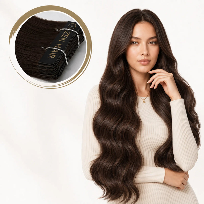 Luxury Plus Tape-In Extensions: Effortless Length, Seamless Beauty