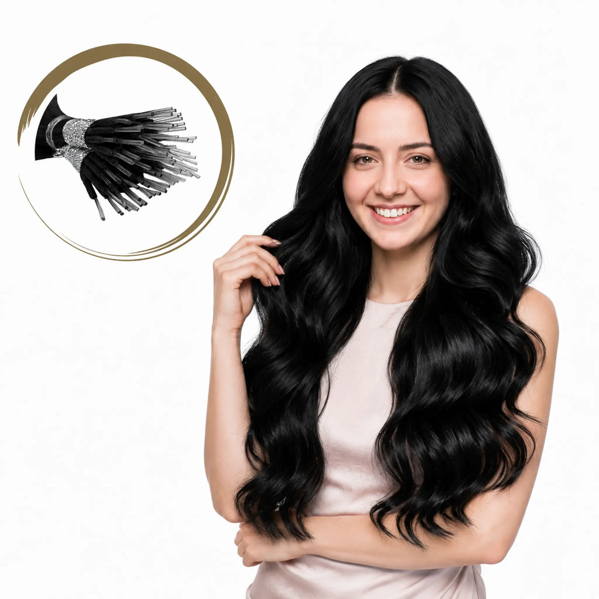 Nano I-Tip Extensions: Perfect Volume, Natural Fit