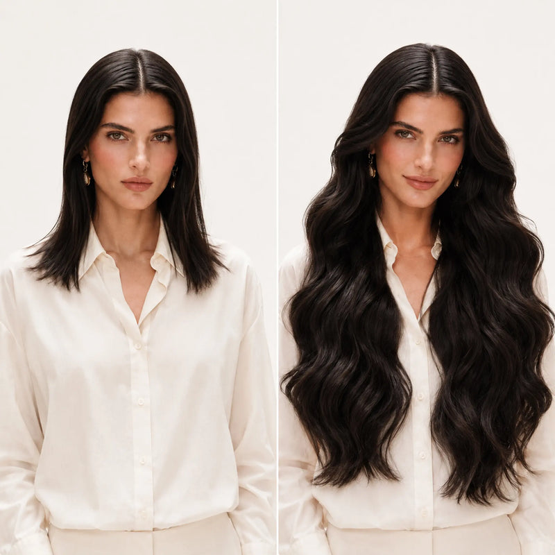 Luxury Plus Tape-In Extensions: Effortless Length, Seamless Beauty