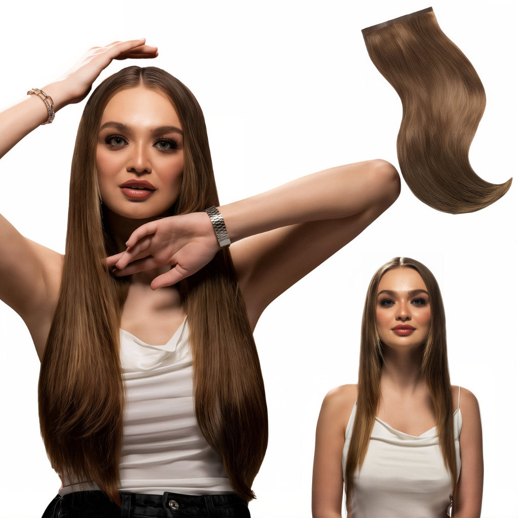 Hair Extension Advanced Clips (9 Pieces) - Longer, thicker hair in minutes