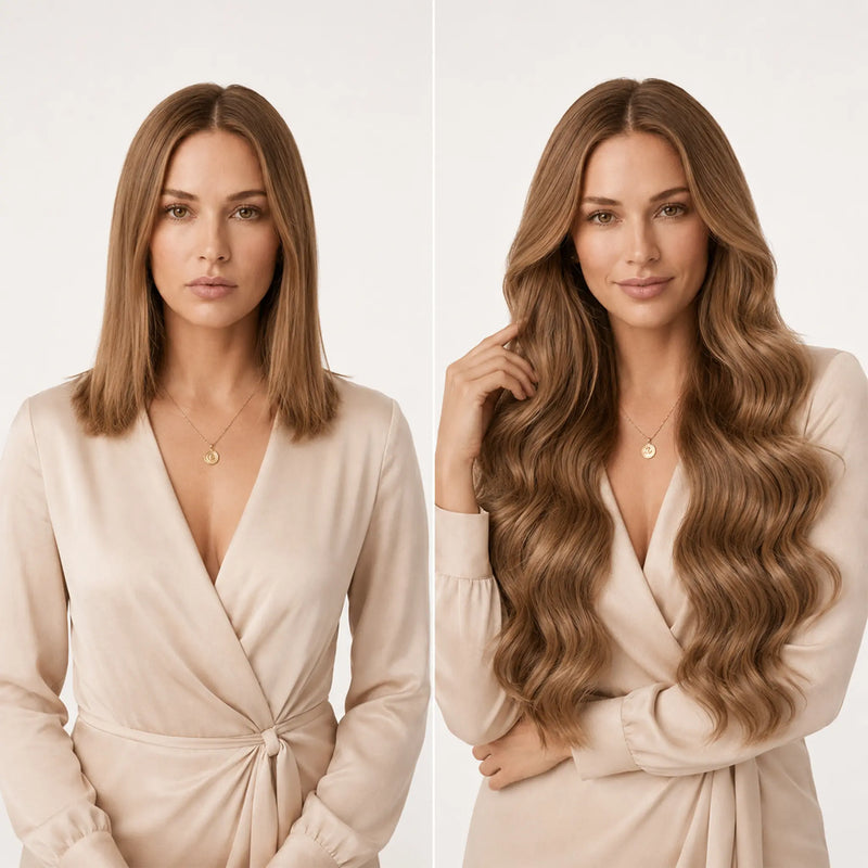 Luxury Plus Tape-In Extensions: Effortless Length, Seamless Beauty