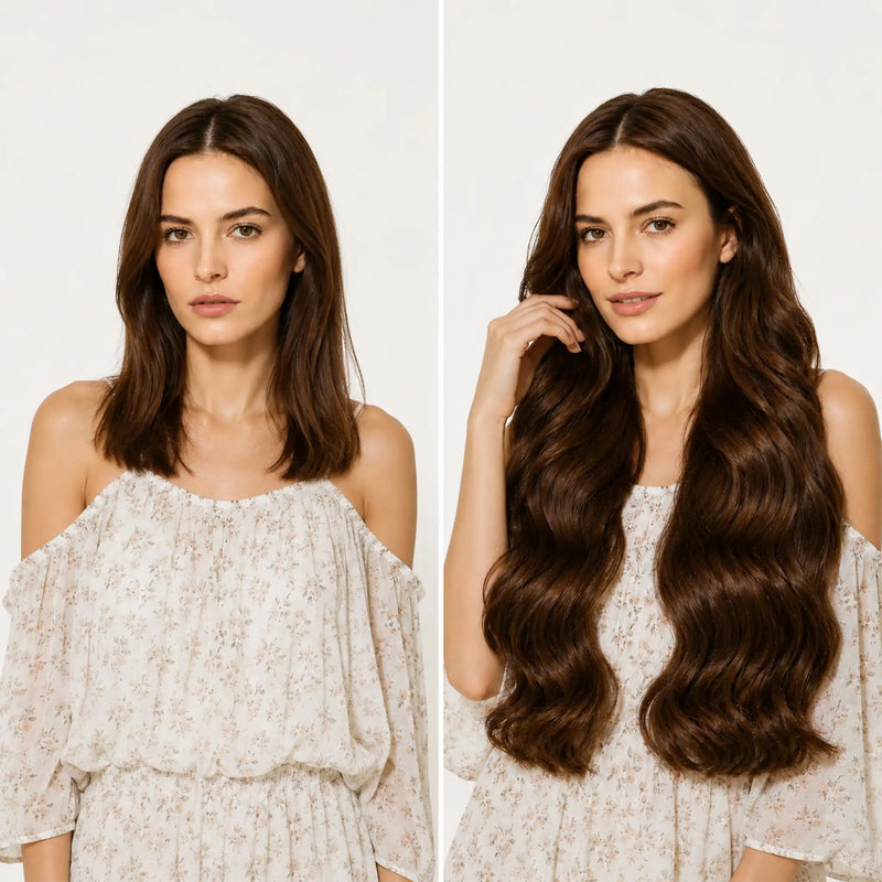 Luxury Plus Tape-In Extensions: Effortless Length, Seamless Beauty