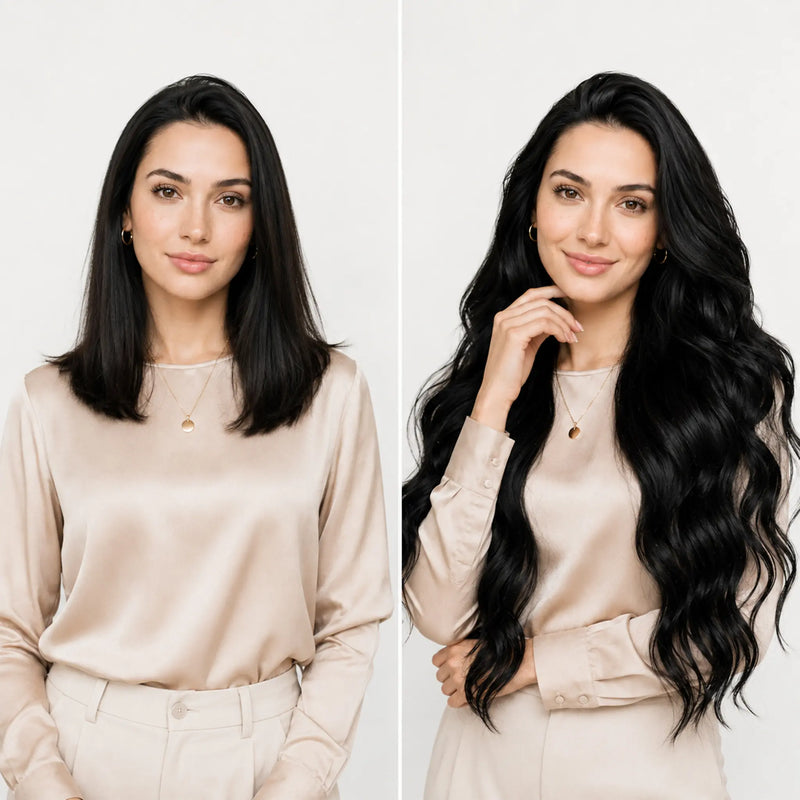 Luxury Plus Tape-In Extensions: Effortless Length, Seamless Beauty