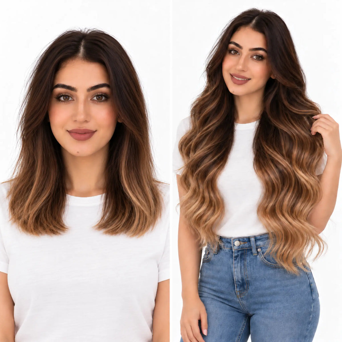 وصلات شعر نانو ويفت الطبيعية – جمال يدوم بثقة وثبات