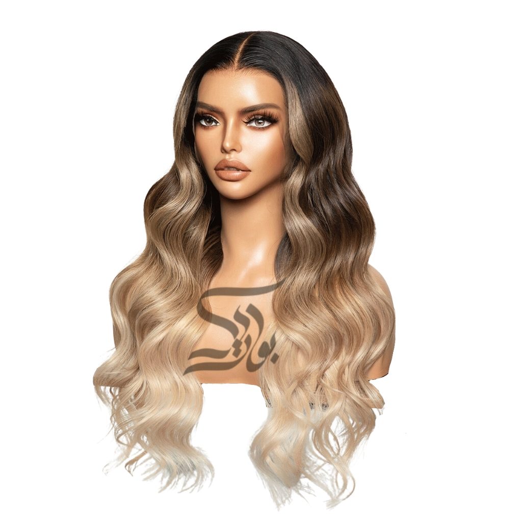 Ombre Hair Wig with Swiss Lace (Zara)