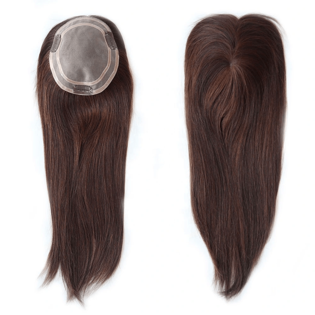Mono Remy Hair Topper – 100% Human Hair for Lightweight, Realistic Style