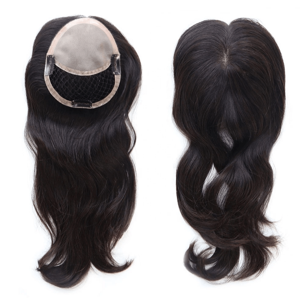 Pull-Through Remy Hair Topper – Seamless Blend, Secure Fit, Easy Styling