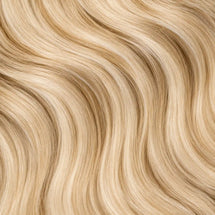 Brown with blonde highlights