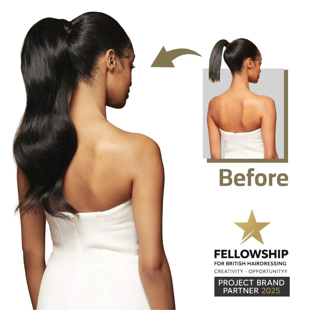 The Complete Look Offer – 9 Piece Clip In Extensions + 50% OFF Ponytail