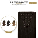 Friends Offer - Clip in Extensions Buy 2, Get 3rd for FREE