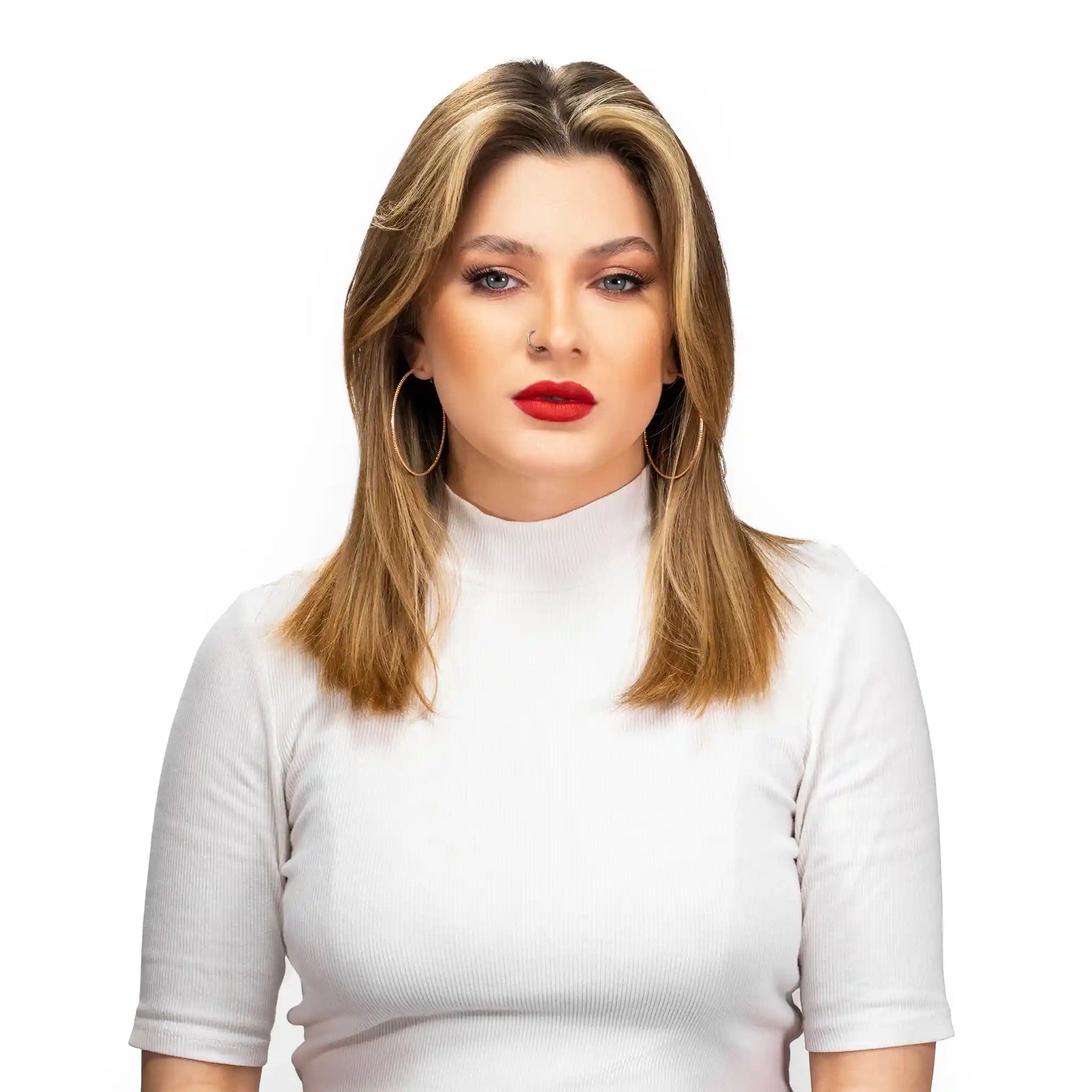 Luxury Plus Invisible Tape-In Extensions: Effortless Glam.