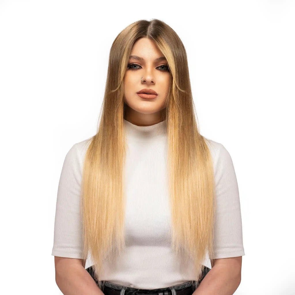 الصورة قبل وبعد استخدام زن هير