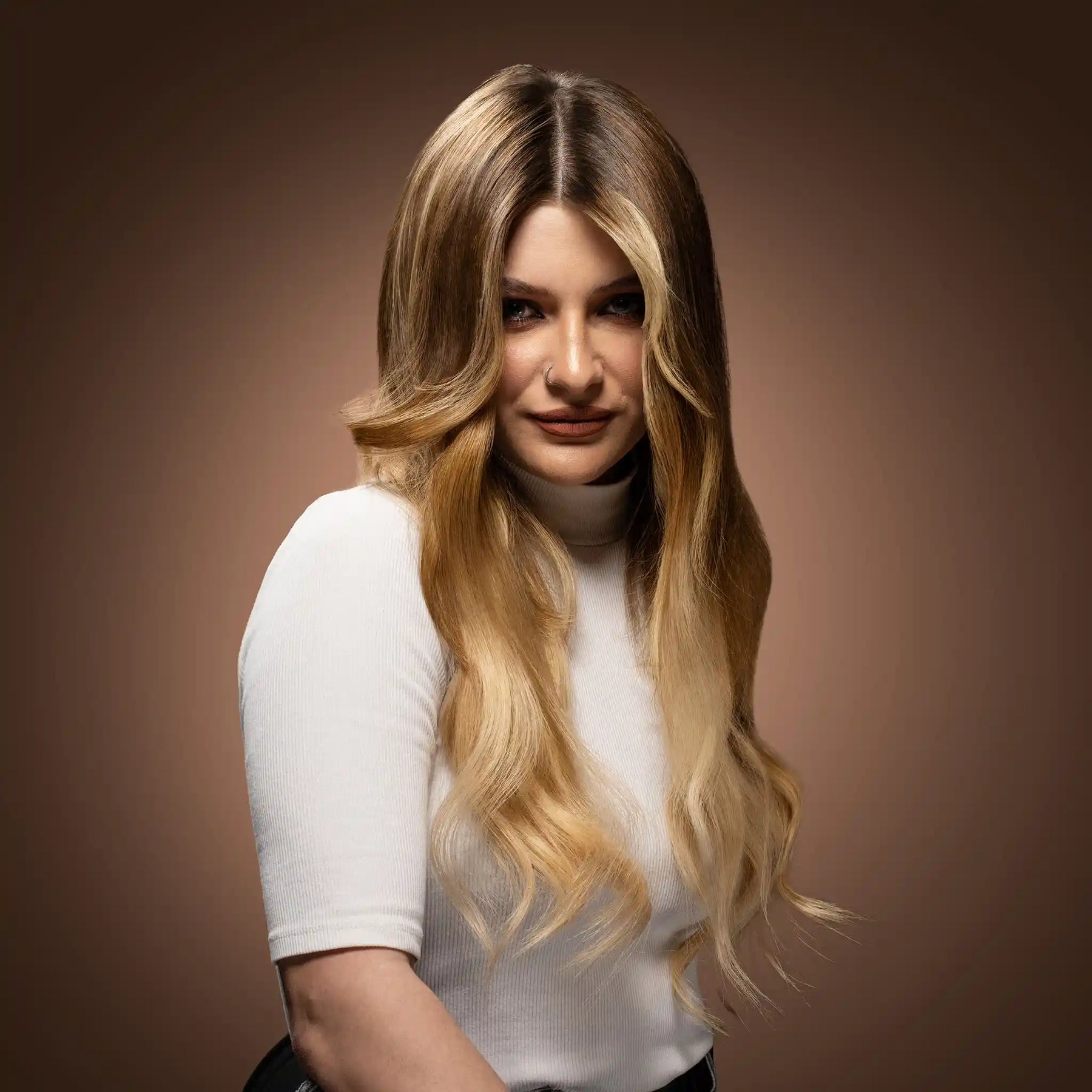 Luxury Plus Invisible Tape-In Extensions: Effortless Glam.