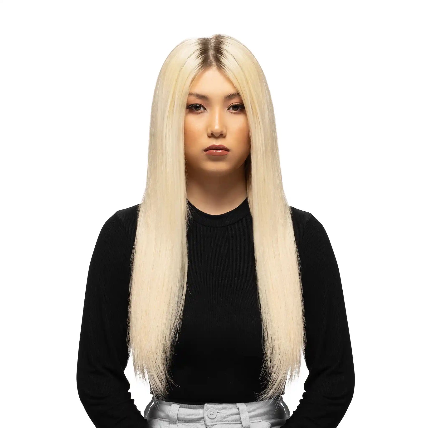 Luxury Plus Invisible Tape-In Extensions: Effortless Glam.