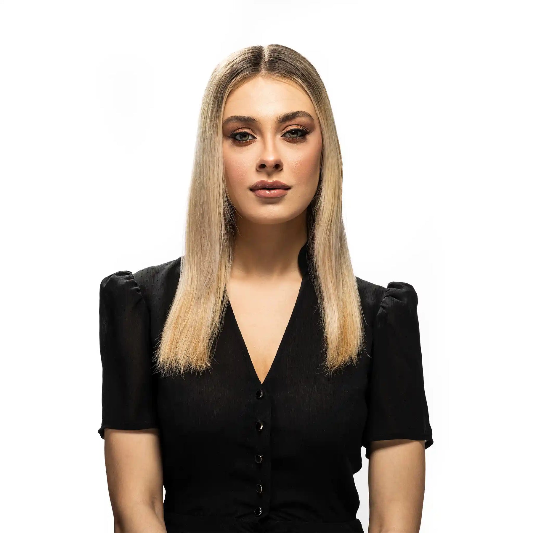 Luxury Plus Invisible Tape-In Extensions: Effortless Glam.