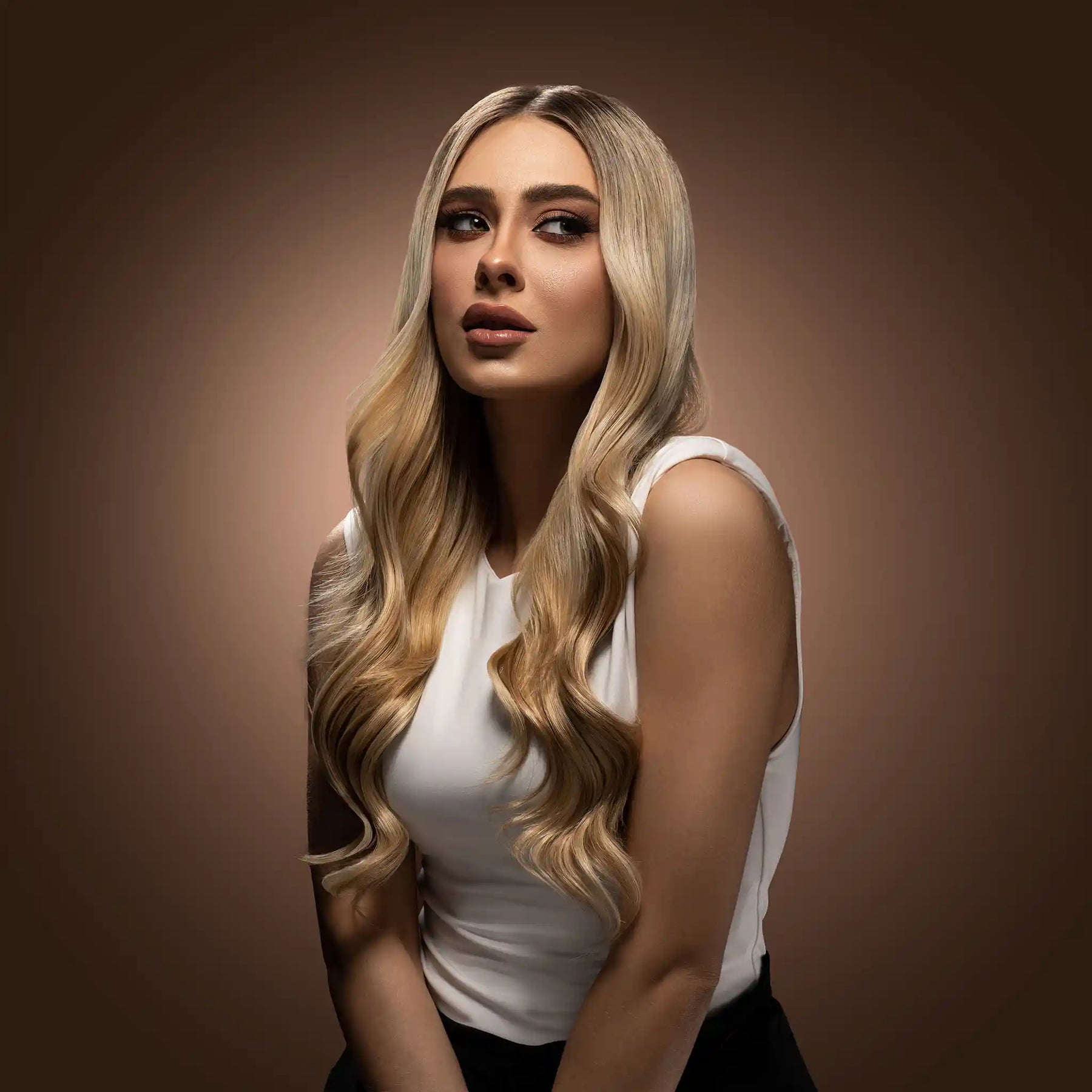 Luxury Plus Invisible Tape-In Extensions: Effortless Glam.