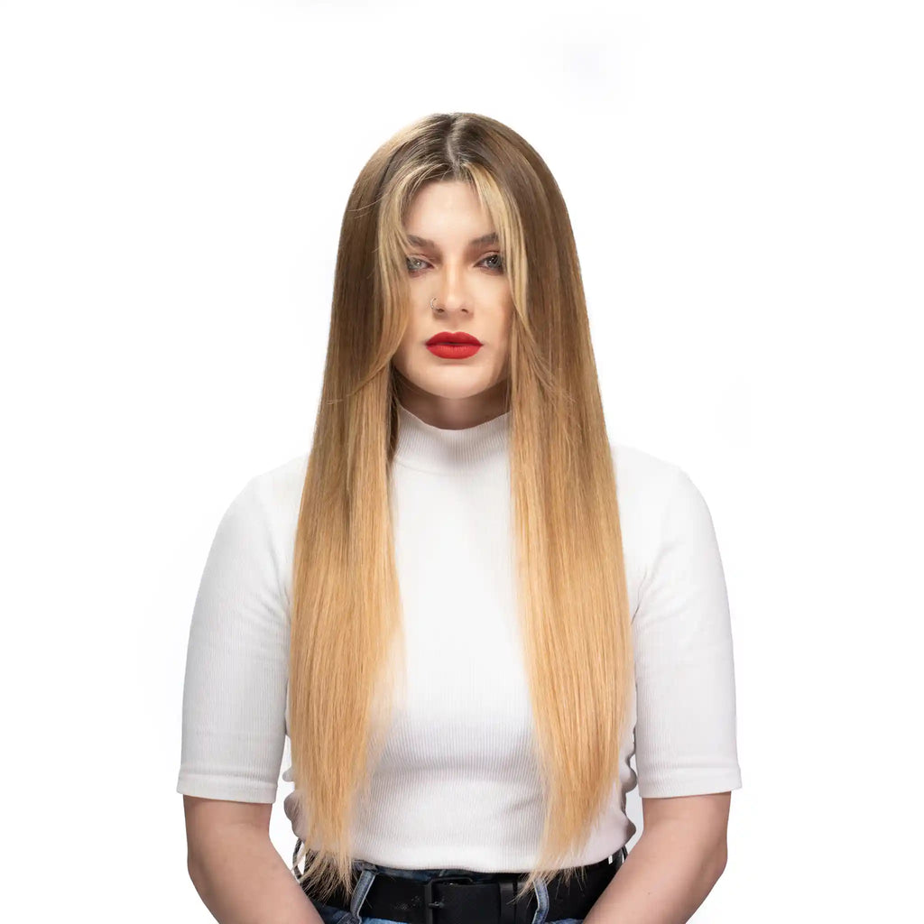 الصورة قبل وبعد استخدام زن هير