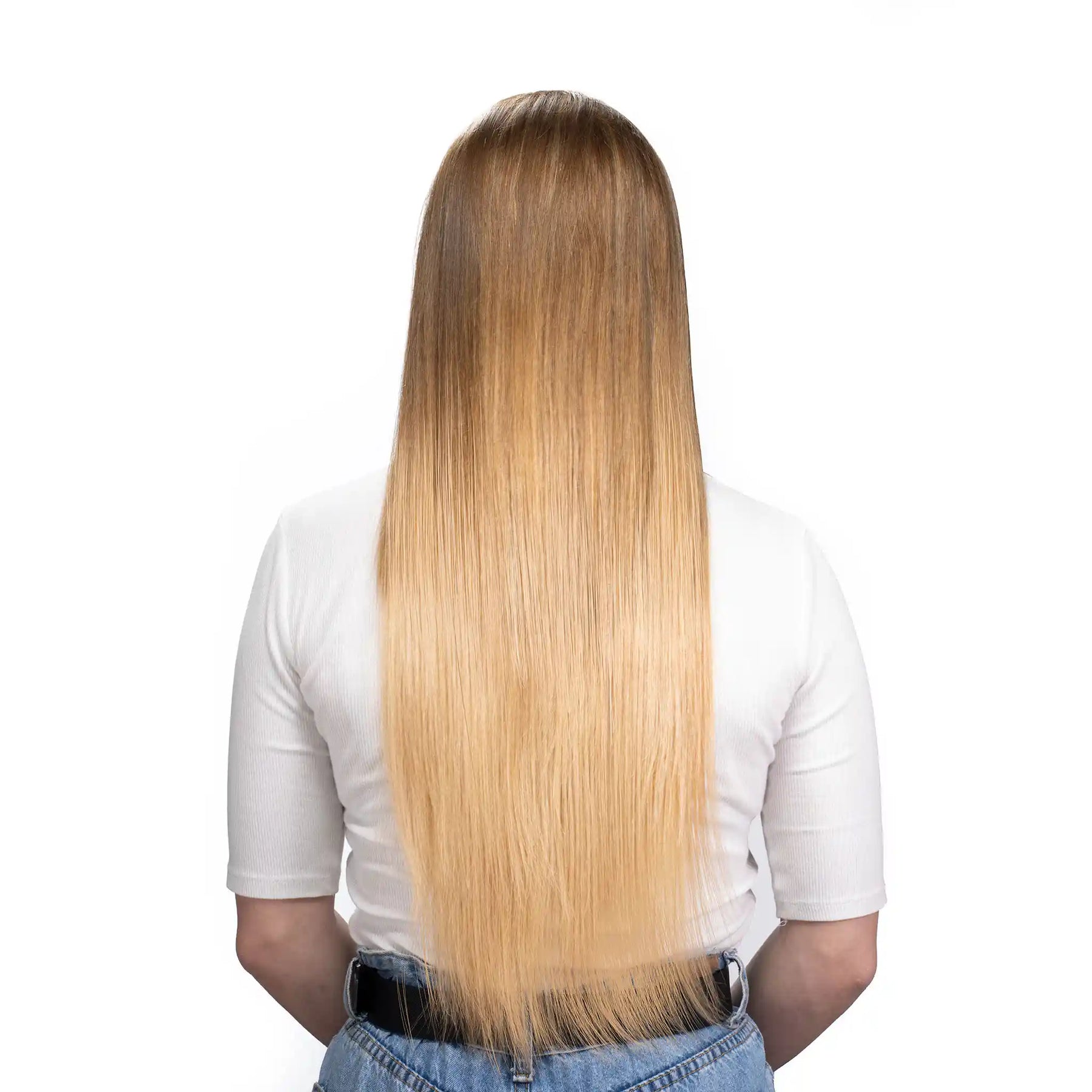 Luxury Plus Invisible Tape-In Extensions: Effortless Glam.