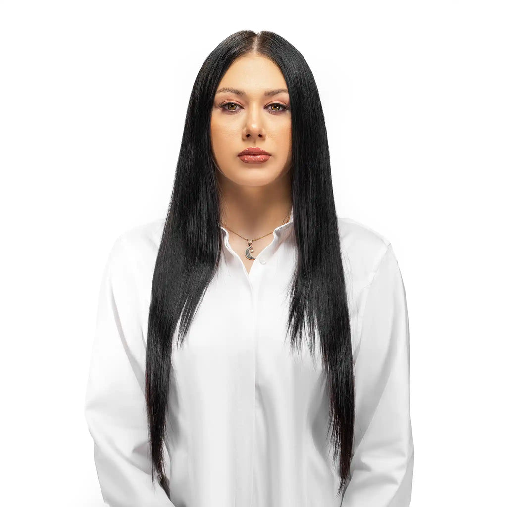 الصورة قبل وبعد استخدام زن هير