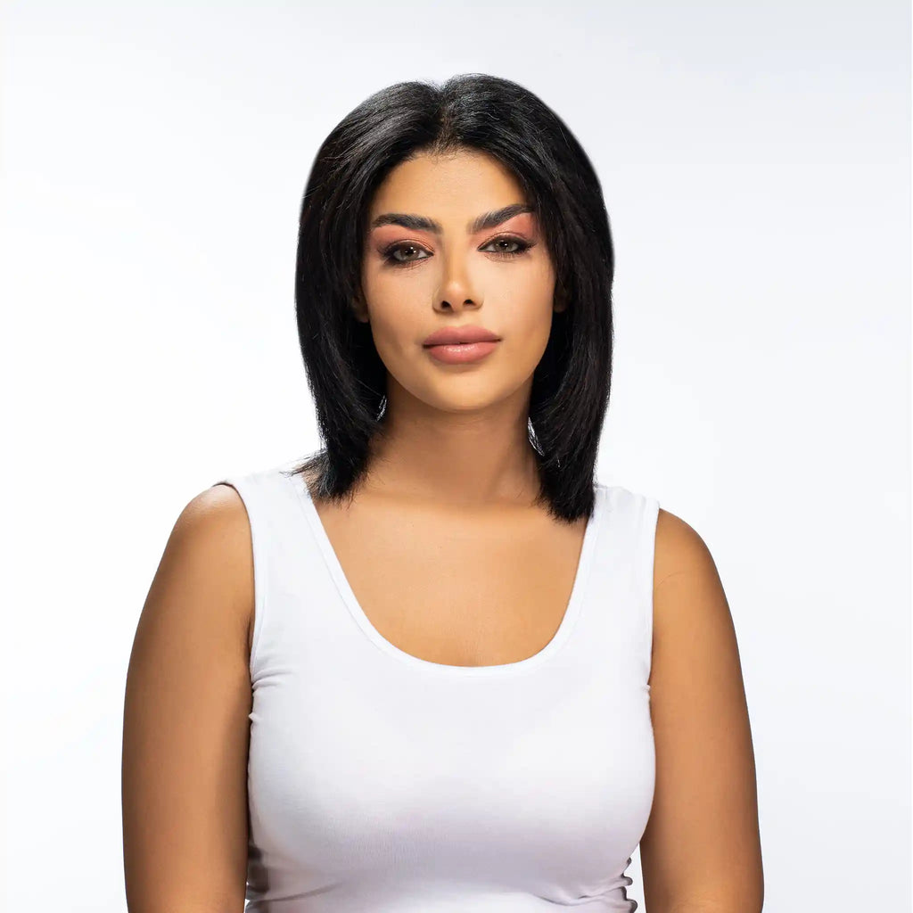 الصورة قبل وبعد استخدام زن هير