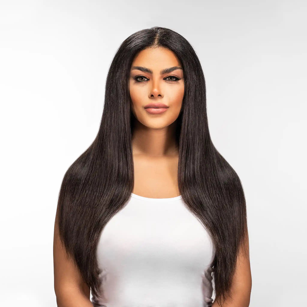 الصورة قبل وبعد استخدام زن هير