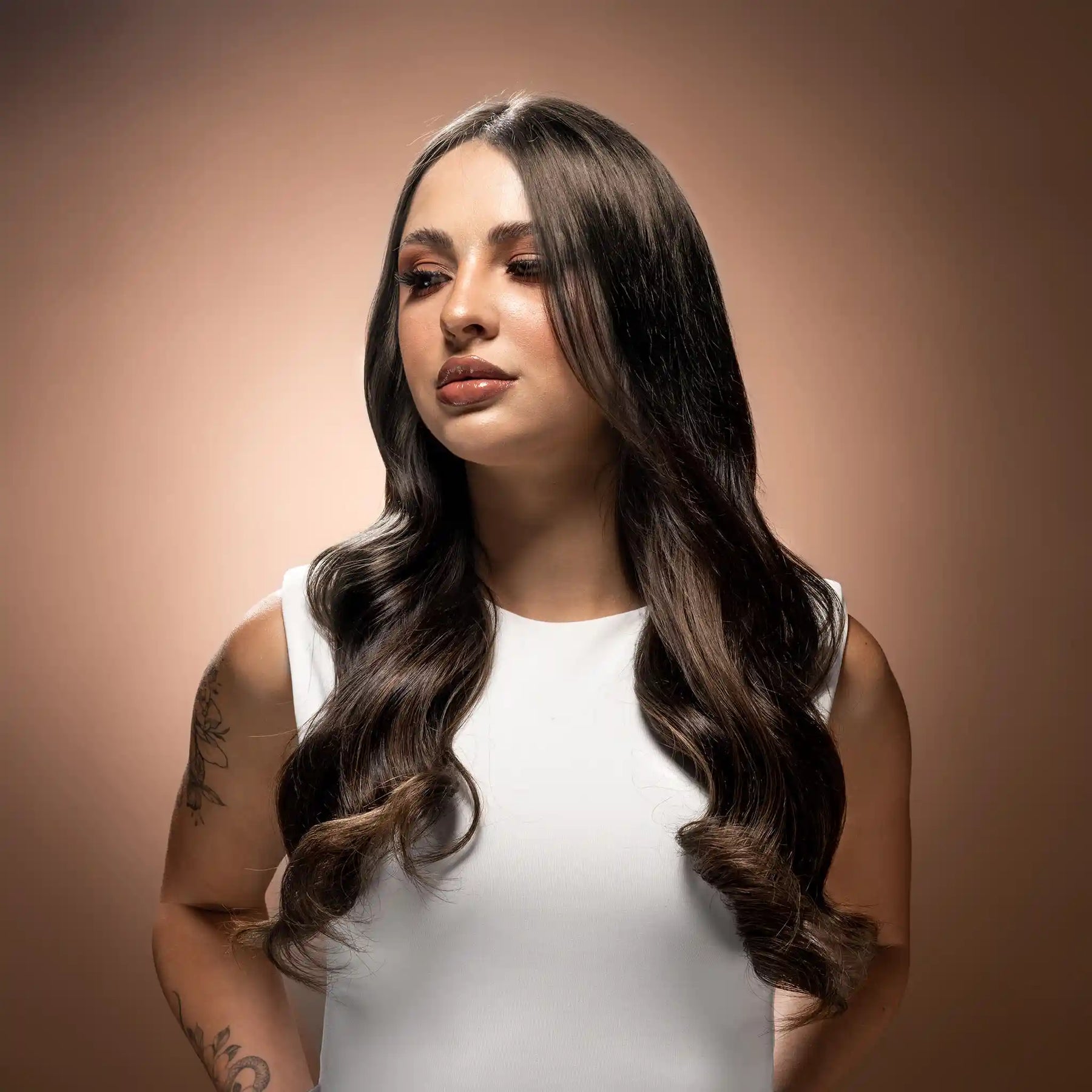 Luxury Plus Invisible Tape-In Extensions: Effortless Glam.