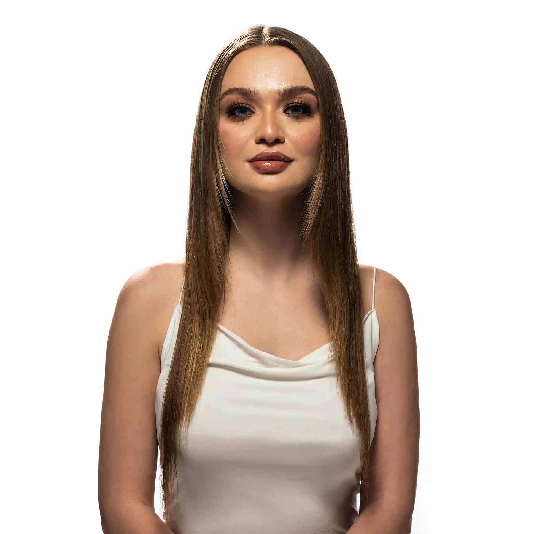 Luxury Plus Invisible Tape-In Extensions: Effortless Glam.