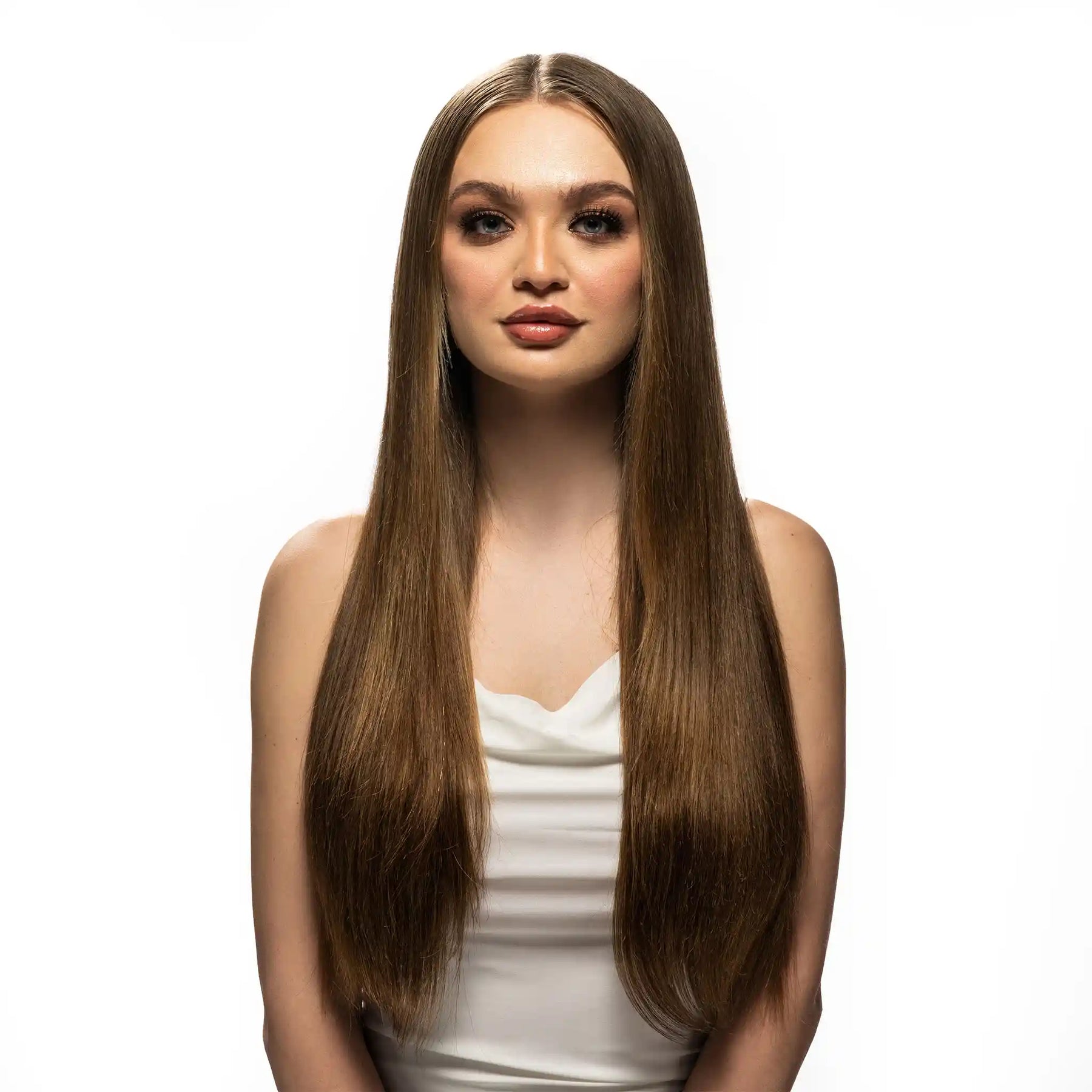 Luxury Plus Invisible Tape-In Extensions: Effortless Glam.